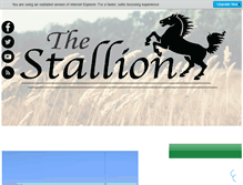 Tablet Screenshot of abacstallion.com